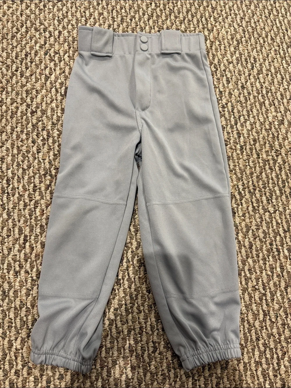Rawlings Gray Kids Baseball Jogger Pants